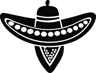 Cinco De Mayo Silhouette, Mexican Event Silhouette, Cinco De Mayo Vector