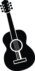Gitar Silhouette, Mexican Event Silhouette, Cinco De Mayo Vector