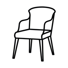 chair isolated on white background