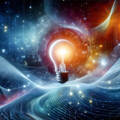 Innovative Light Bulb Wallpaper for World Creativity and Innovation Day