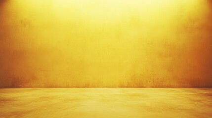 Minimal solid color background in lemon yellow with soft ambient lighting