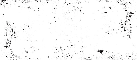 Scratched and Cracked Grunge Urban Background Texture Vector. Dust Overlay Distress Grainy Grungy Effect. Distressed Backdrop Vector Illustration. Isolated Black on White Background. EPS 10.