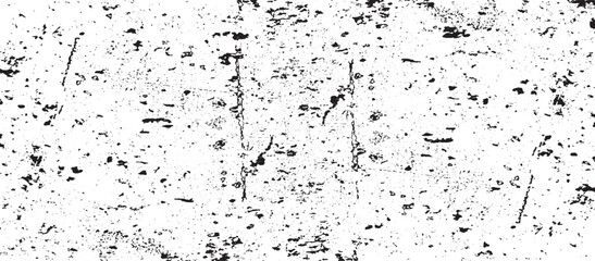 Scratched and Cracked Grunge Urban Background Texture Vector. Dust Overlay Distress Grainy Grungy Effect. Distressed Backdrop Vector Illustration. Isolated Black on White Background. EPS 10.