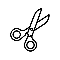 Scissors Icon for Creativity and Crafting Topics