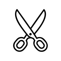 Scissors Icon for Creativity and Crafting Topics