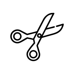 Scissors Icon for Creativity and Crafting Topics