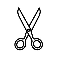 Scissors Icon for Creativity and Crafting Topics