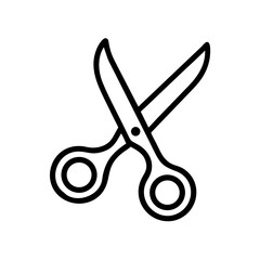 Scissors Icon for Creativity and Crafting Topics