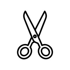 Scissors Icon for Creativity and Crafting Topics