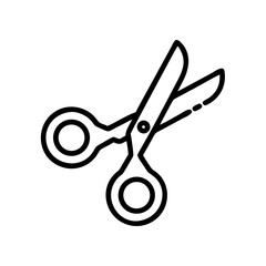 Scissors Icon for Creativity and Crafting Topics