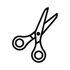 Scissors Icon for Creativity and Crafting Topics