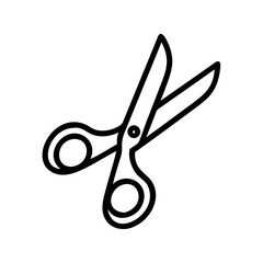 Scissors Icon for Creativity and Crafting Topics