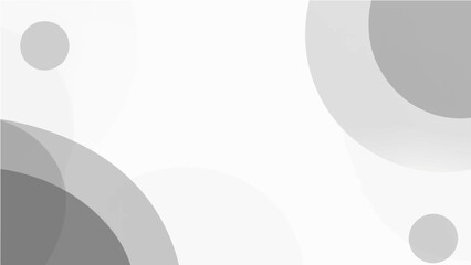 A vector illustration of a light gray and white background with semi-transparent overlapping circles. The circles vary in size and opacity, creating a soft, modern look. The design is minimal abstract