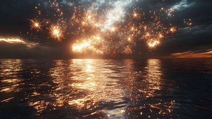 A digital countdown timer glowing on a futuristic interface in a sleek tech room