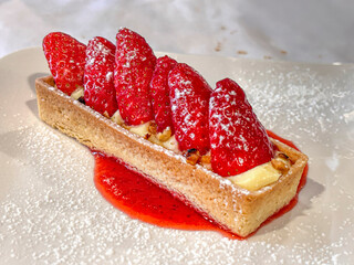 Tarte aux fraises