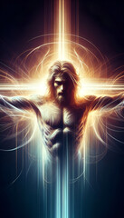 Fototapeta premium jesus on cross