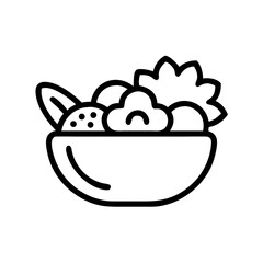 Obraz premium salad bowl