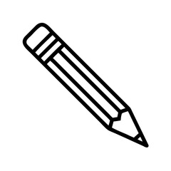 Pencil icons symbolize creativity and artistic expression. Essential for drawing, writing, and educational themes, these designs reflect the art of communication through simple tools.