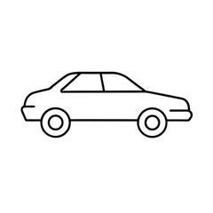 Fototapeta premium car silhouette vector