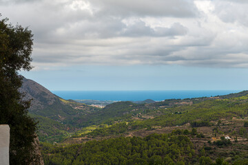 PANORAMICA DESDE GUADALEST DEL MEDITERRANEO 2025