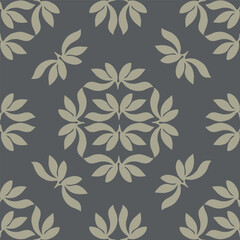 seamless floral pattern. beautiful watercolor flower pattern. vector illustration of watercolor textured abstract art textile flower design