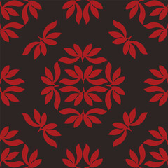 seamless floral pattern. beautiful watercolor flower pattern. vector illustration of watercolor textured abstract art textile flower design