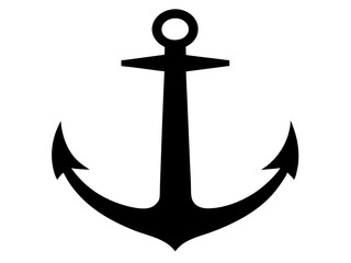 Anchor Silhouette Vector Design, Anchor SVG, Anchor Icon