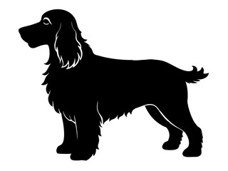 Cockalier Silhouette Vector Design, Dog SVG, Dog Icon