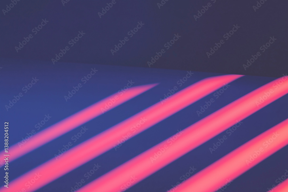 Poster abstract geometric lines: a striking display of light and shadow, featuring bold, diagonal lines in 