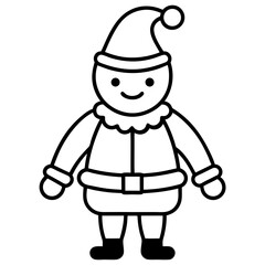 little girl in winter clothes