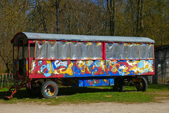 Zirkuswohnwagen in Dreil&uuml;tzow