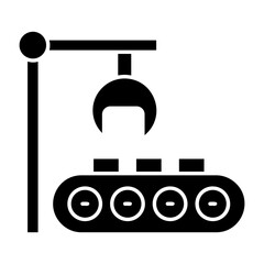 Factory Robot Icon