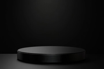 Modern Black Product Display Platform