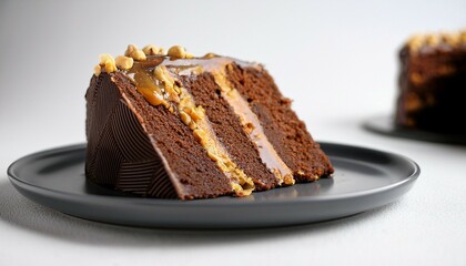 piece of chocolate cake