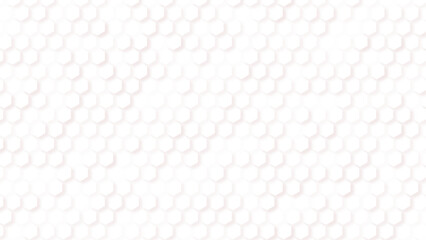 Abstract. Embossed Hexagon , honeycomb white Background ,light and shadow. Vector art illustration