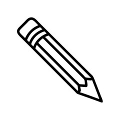 Pencil icons symbolize creativity and artistic expression. Essential for drawing, writing, and educational themes, these designs reflect the art of communication through simple tools.