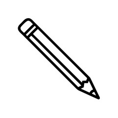 Pencil icons symbolize creativity and artistic expression. Essential for drawing, writing, and educational themes, these designs reflect the art of communication through simple tools.