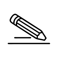 Obraz premium Pencil icons symbolize creativity and artistic expression. Essential for drawing, writing, and educational themes, these designs reflect the art of communication through simple tools.