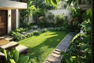 Creative Backyard Gardening Concepts for Residential Landscapes: A Fusion of Lush Greenery and Innovative Design