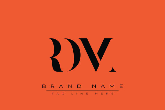 RDM abstract letter logo design. This logo is designed by three abstract letters.