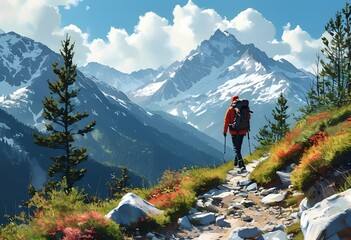 Naklejka premium world