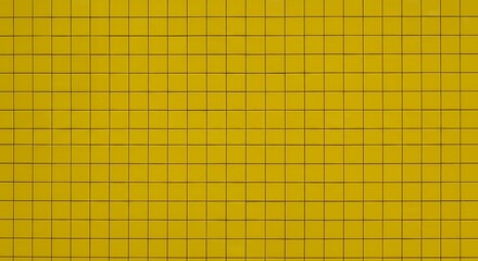 Golden Grid: Abstract Yellow Texture AI Generated