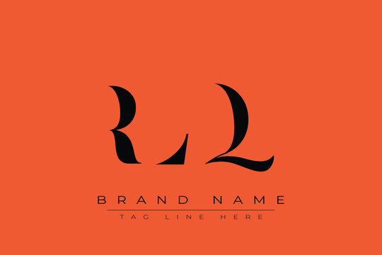 RLQ abstract letter logo design. This logo is designed by three abstract letters.