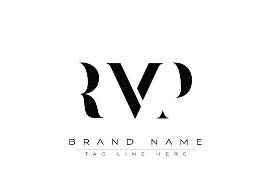 RMP abstract letter logo design. This logo is designed by three abstract letters.