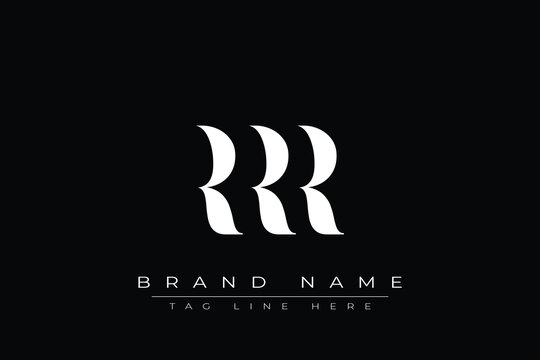 RRR abstract letter logo design. This logo is designed by three abstract letters.