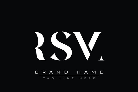 RSM abstract letter logo design. This logo is designed by three abstract letters.