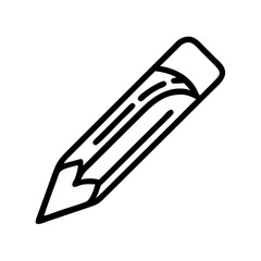 Pencil icons symbolize creativity and artistic expression. Essential for drawing, writing, and educational themes, these designs reflect the art of communication through simple tools.
