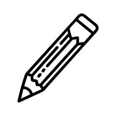 Pencil icons symbolize creativity and artistic expression. Essential for drawing, writing, and educational themes, these designs reflect the art of communication through simple tools.