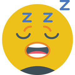 Obraz premium Sleeping Face Icon