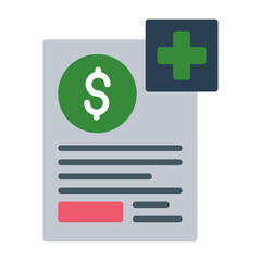 Medical Bill Icon